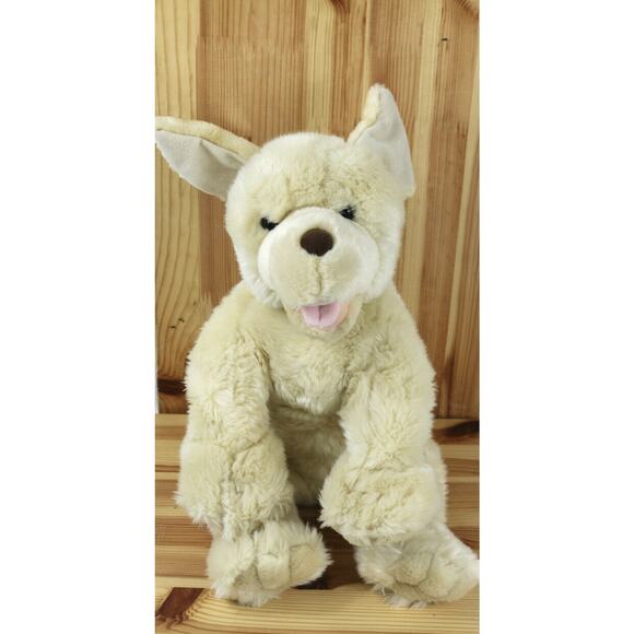 Build A Bear Lab Puppy Dog Plush Stuffed W/ Barking & Panting Sounds Pink Tongue - Picture 1 of 7